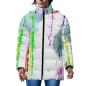 Preview: Warme Winterjacke mit Hundemotiv Alec – Popart Hundemotiv, 96% Polyester, 4% Spandex Unisex, bunt, Größe S-6XL, Schäferhund Mix