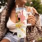 Preview: Tumbler mit Hundemotiv Bumsi - Edelstahl, Becher, 1L, mit Strohhalm, bunt, Motive in Digitaler Popart, AmStaff, Staffordshire, SOKA, Listenhund