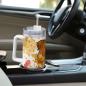 Preview: Tumbler mit Hundemotiv Bumsi - Edelstahl, Becher, 1L, mit Strohhalm, bunt, Motive in Digitaler Popart, AmStaff, Staffordshire, SOKA, Listenhund