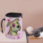 Preview: NomNom Bag Calli - Leckerchenbeutel, Leckerli, Futterbeutel, bunt, Oxfordstoff, SOKA, Listenhund, Mix, Mischling, American Bulldog, Bulldogge, Bully