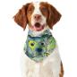 Preview: Hunde Bandana, Halstuch für Hunde, mit buntem Hundemotiv Dina