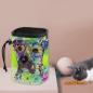 Preview: NomNom Bag Dio - Leckerchenbeutel, Leckerli, Futterbeutel, bunt, Oxfordstoff, AmStaff, Staffordshire, Pit, Pitbull, SOKA, Listenhund