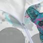 Preview: Regenjacke mit Hundemotiv Elli Detailausschnit Reissverschluss