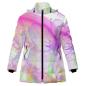 Preview: Warme Winterjacke mit Hundemotiv Hexe – Popart Hundemotiv, 96% Polyester, 4% Spandex Unisex CD, bunt, Größe S-6XL, AmStaff, Staff, Staffordshire, Pitbull