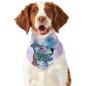 Preview: Hunde-Bandana JayJay - Popart Hundedesign, 100 % Polyester, 70x30 cm, verstellbar, waschbar