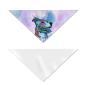 Preview: Hunde-Bandana JayJay - Popart Hundedesign, 100 % Polyester, 70x30 cm, verstellbar, waschbar