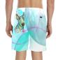 Preview: Badehose mit Hundemotiv Kalli - Badehose, Shorts, Strand, bunt, Swimwear, Bademode, Bullterrier, Bulli, Mix, Mischling