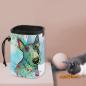Preview: NomNom Bag Kalli - Leckerchenbeutel, Leckerli, Futterbeutel, bunt, Oxfordstoff, Mix, Mischling, SOKA, Listenhund, Bullterrier, Bulli