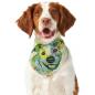 Preview: Hunde Bandana, Halstuch für Hunde, mit buntem Hundemotiv Kiki