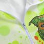Preview: Regenjacke mit Hundemotiv Lani Detailausschnit Reissverschluss