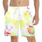 Preview: Badehose mit Hundemotiv Luna - Badehose, Shorts, Strand, bunt, Swimwear, Mischling, Mix, Strassenhund