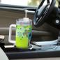 Preview: Tumbler mit Hundemotiv Moito - Edelstahl, Becher, 1L, mit Strohhalm, bunt, Motive in Digitaler Popart, AmStaff, Staffordshire, SOKA, Listenhund