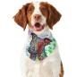 Preview: Hunde Bandana, Halstuch für Hunde, mit buntem Hundemotiv Motte3