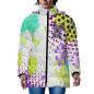 Preview: Warme Winterjacke mit Lieblingsmotiv von RBC – Popart Hundemotiv, 96% Polyester, 4% Spandex Unisex, bunt, warm, stylisch, modern