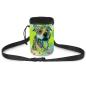 Preview: NomNom Bag Pablo - Leckerchenbeutel, Leckerli, Futterbeutel, bunt, Oxfordstoff, AmStaff, Staffordshire, Pit, Pitbull, SOKA, Listenhund