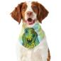 Preview: Hunde-Bandana Paolo - Popart Hundedesign, 100 % Polyester, 70x30 cm, verstellbar, waschbar