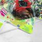 Preview: Decke Rex2 -  Fleecedecke, kuschlig, weich, bunt, Motive in Digitaler Popart, 152cm x 203cm, bunte, Mops, Pug, Mix