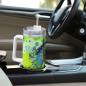 Preview: Tumbler mit Pferdemotiv Tasci - Edelstahl, Becher, 1L, mit Strohhalm, bunt, Motive in Digitaler Popart, Pferd, Rennpferd