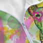 Preview: Regenjacke mit Hundemotiv Tyson Detailausschnit Reissverschluss