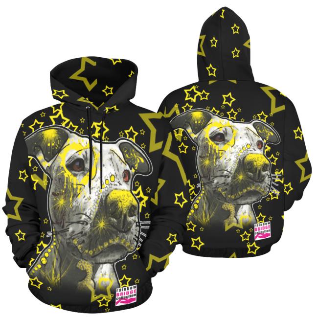 Hoodie  Vollflächig " Motte 1"