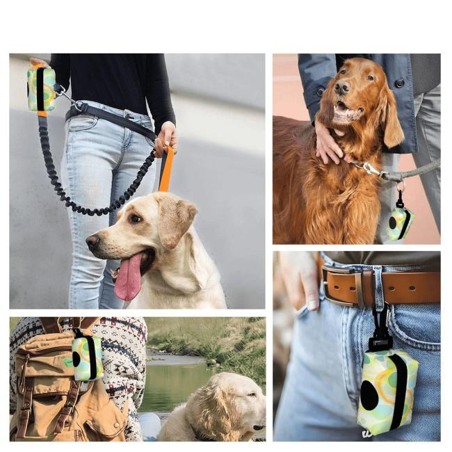 Kack & Pack mit Hundemotiv Anton - Hundekottütentasche, Hundekotbeutelhalter, bunt, Polyster, Mischling, Mix, West Highland Terrier