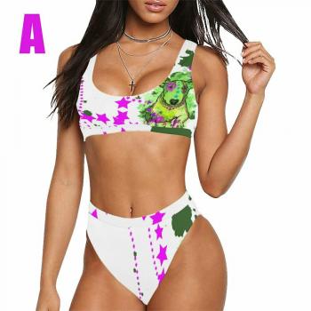 Bikini "mit Lieblingsmotiv von RBC"