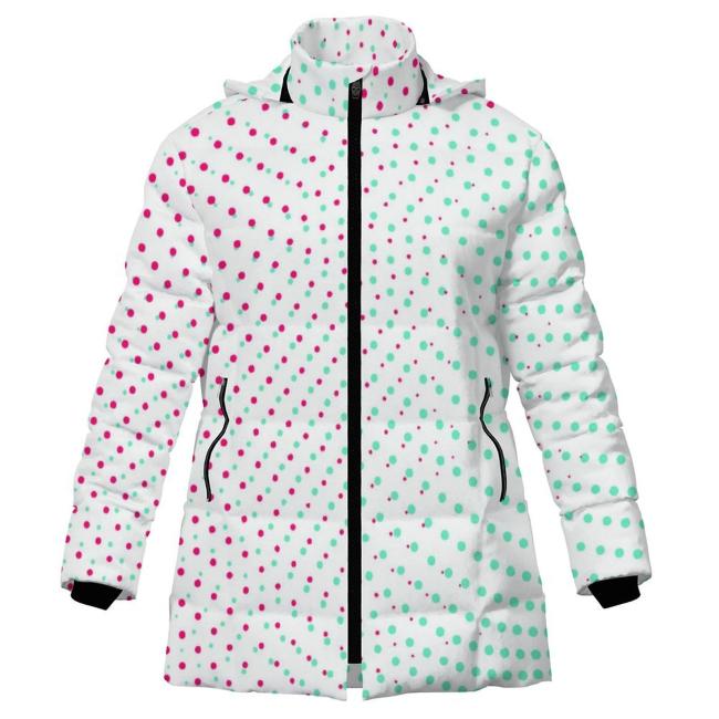 Preview: Warme Winterjacke mit Hundemotiv Bootsmann – Popart Hundemotiv, 96% Polyester, 4% Spandex Unisex, bunt, Größe S-6XL, Schäferhund Mix, Mischling