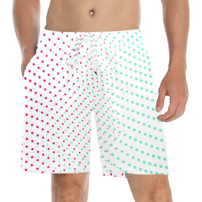 Preview: Badehose mit Hundemotiv Bootsmann - Badehose, Shorts, Strand, bunt, Swimwear, Schäferhund, German Sheppered, Dog, Mix