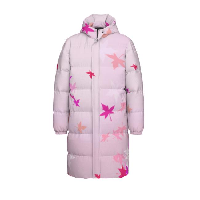 Preview: Warme Wintermantel mit Hundemotiv Calli Callmund – Popart Hundemotiv, 90% Daunen, 10% Federn, bunt, stylisch, AmStaff, Staff, Staffordshire, Pitbull, Pit, Soka, XXL Bulli, Größe XS- 4XL