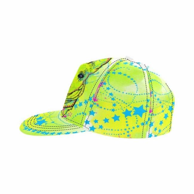 Trendige Damen & Herren Baseball Cap | Streetwear & Streetstyle Mütze mit bunten Hundemotiven der Rassen American Staffordshire Terrier, AmStaff, Staff, Staffi, Pitbull Terrier, Pit, Piti, Mischling, Mix, SOKA, Listenhund