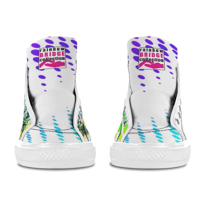 Preview: Sneaker mit Hundemotiv Chiquito - Turnschuh, Sportschuh, bunt, Unisex, Grösse 36-46, Mischling, Mix, Ratonero Bodeguero Andaluz