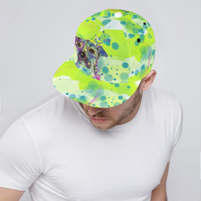 Preview: Cap Dio – Baumwoll-Polyester-Mix, verstellbar, Unisex, One Size, bunt, AmStaff, Staff, Staffordshire, Pitbull, Pit