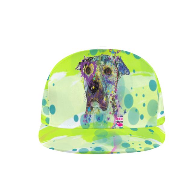 Cap Dio – Baumwoll-Polyester-Mix, verstellbar, Unisex, One Size, bunt, AmStaff, Staff, Staffordshire, Pitbull, Pit