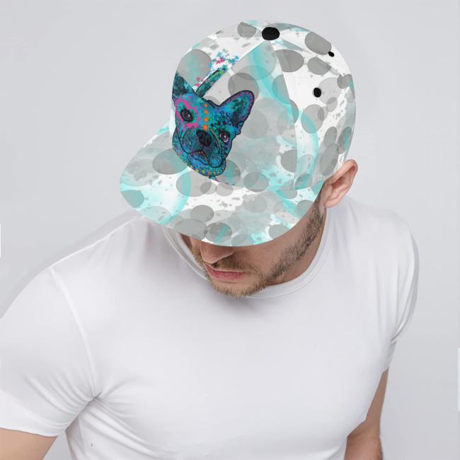 Preview: Trendige Damen & Herren Baseball Cap | Streetwear & Streetstyle Mütze mit bunten Hundemotiven der Rassen American Staffordshire Terrier, AmStaff, Staff, Staffi, Pitbull Terrier, Pit, Piti, Mischling, Mix, SOKA, Listenhund