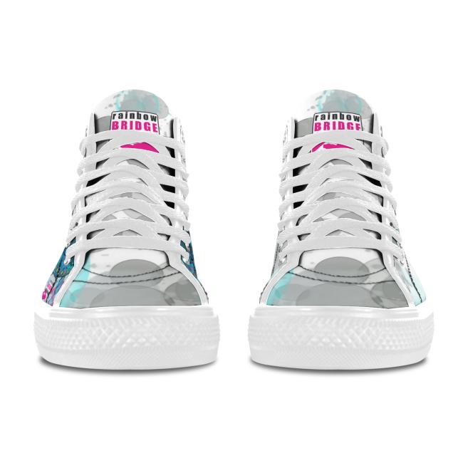 Preview: Sneaker mit Hundemotiv Elli - Turnschuh, Sportschuh, bunt, Unisex, Grösse 36-46, Mischling, Mix, Französische Bulldogge, Bully