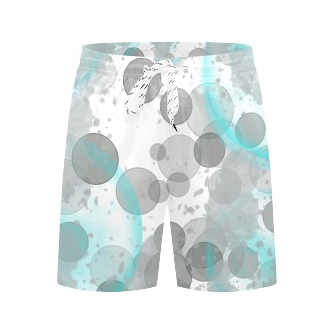 Preview: Badehose mit Hundemotiv Elli - Badehose, Shorts, Strand, bunt, Swimwear, Bademode, Mix, Mischling, Französische Bulldogge, Bully