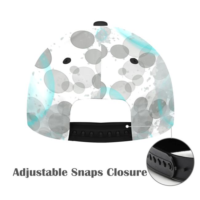 Preview: Trendige Damen & Herren Baseball Cap | Streetwear & Streetstyle Mütze mit bunten Hundemotiven der Rassen American Staffordshire Terrier, AmStaff, Staff, Staffi, Pitbull Terrier, Pit, Piti, Mischling, Mix, SOKA, Listenhund