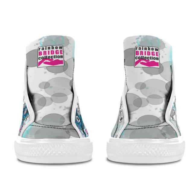 Sneaker mit Hundemotiv Elli - Turnschuh, Sportschuh, bunt, Unisex, Grösse 36-46, Mischling, Mix, Französische Bulldogge, Bully