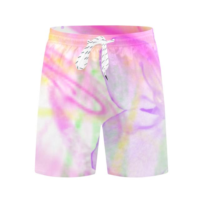 Preview: Badehose mit Hundemotiv Hexe - Badehose, Shorts, Strand, bunt, Swimwear, Bademode, Staffordshire, AmStaff, Staff, Pitbull, Pit, SOKA, Listenhund