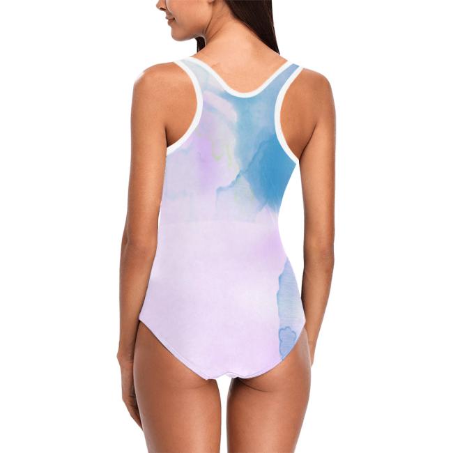 Preview: Badeanzug Hundemotiv Itchy - 85% Polyester, 15% Spandex, Wasserecht, mit Innenfutter, bunt, Größe XS-5XL, Bademode, Shar Pei, Mischling, Mix