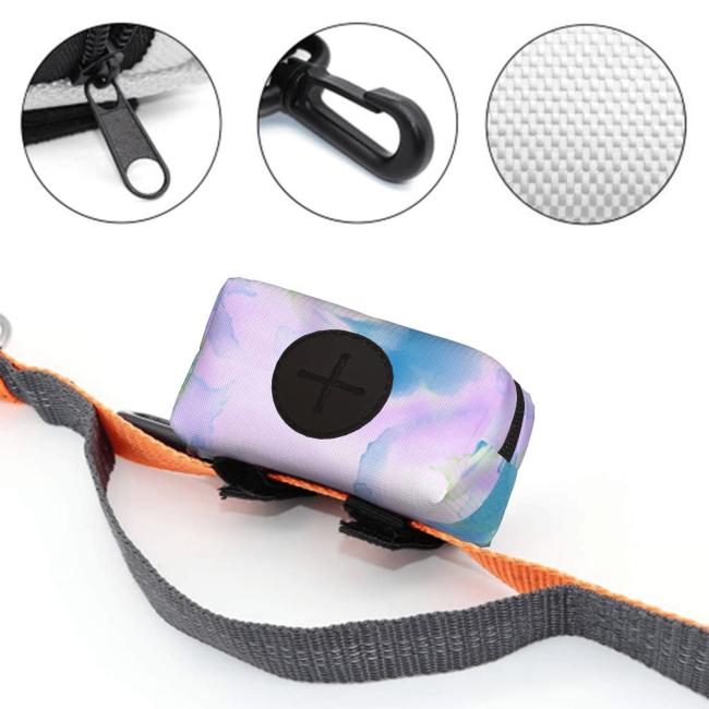 Kack & Pack mit Hundemotiv Itchy - Hundekottütentasche, Hundekotbeutelhalter, bunt, Polyster, Mischling, Mix, Shar Pei