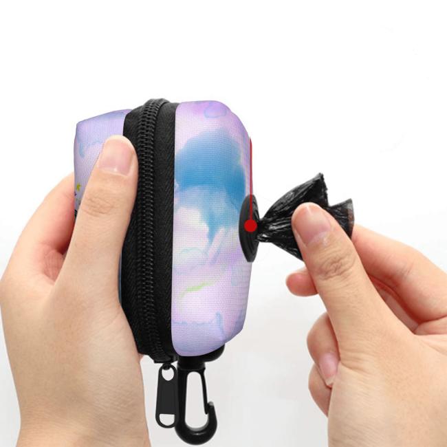 Preview: Kack & Pack mit Hundemotiv Itchy - Hundekottütentasche, Hundekotbeutelhalter, bunt, Polyster, Mischling, Mix, Shar Pei