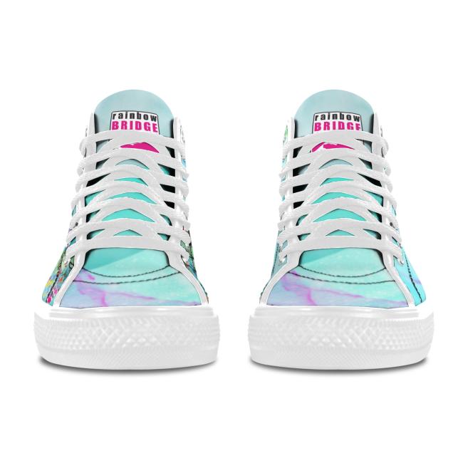 Preview: Sneaker mit Hundemotiv Kalli - Turnschuh, Sportschuh, bunt, Unisex, Grösse 36-46, Mischling, Mix, SOKA, Listenhund, Bulllterrier, Bulli,