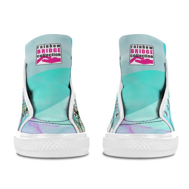 Sneaker mit Hundemotiv Kalli - Turnschuh, Sportschuh, bunt, Unisex, Grösse 36-46, Mischling, Mix, SOKA, Listenhund, Bulllterrier, Bulli,