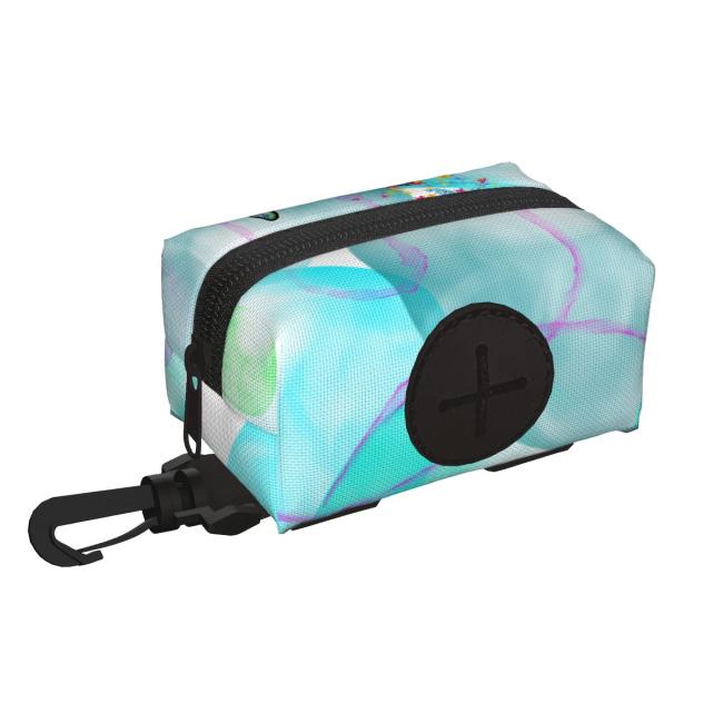 Preview: Kack & Pack mit Hundemotiv Kalli - Hundekottütentasche, Hundekotbeutelhalter, bunt, Polyster, Bullterrier, Bulli, SOKA, Listenhund, Mischling, Mix