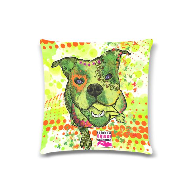 Sofakissen-Bezug Lani -  Popart Hundeporträt, 50x50 cm, Baumwolle & Polyester, beidseitig bedruckt, waschbar - Kopie