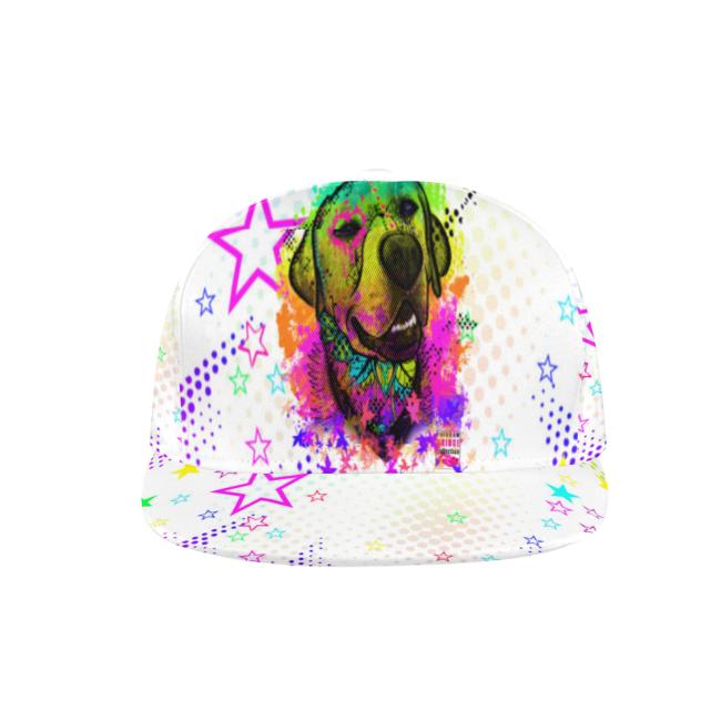 Cap Leo – Baumwoll-Polyester-Mix, verstellbar, Unisex, One Size, bunt, Mischling, Mix, Labrador