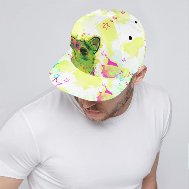 Preview: Cap Luna - Baumwoll-Polyester-Mix, verstellbar, Unisex, One Size, bunt, Mischling, Mix, Strassenhund