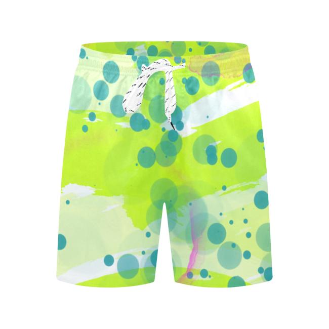 Preview: Badehose mit Hundemotiv Mojito - Badehose, Shorts, Strand, bunt, Swimwear, Bademode, Staffordshire, AmStaff, Staff, Pitbull, Pit, SOKA, Listenhund