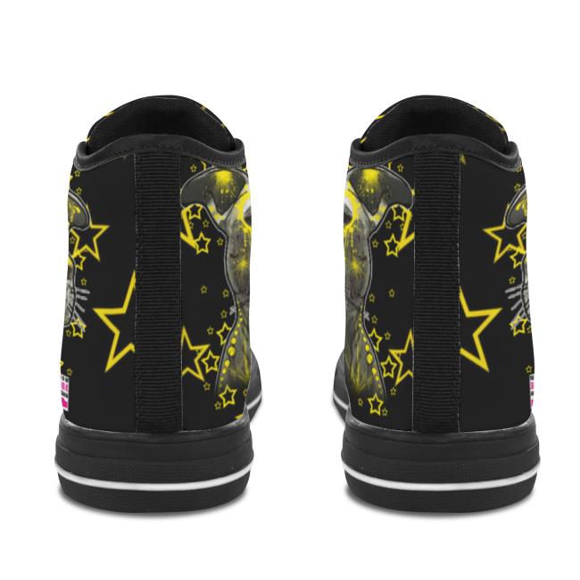 Sneaker mit Hundemotiv Motte1- Turnschuh, Sportschuh, bunt, Unisex, Grösse 36-46, Mischling, Mix, Staffordshire, AmStaff, Staff, SOKA, Listenhund